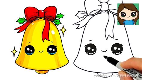 Draw so cute christmas - The Holidays are here!! Time for presents with big bows! =) Follow along to learn how to draw a cute Gift Box easy, step by step. Kawaii gift box for Christm...